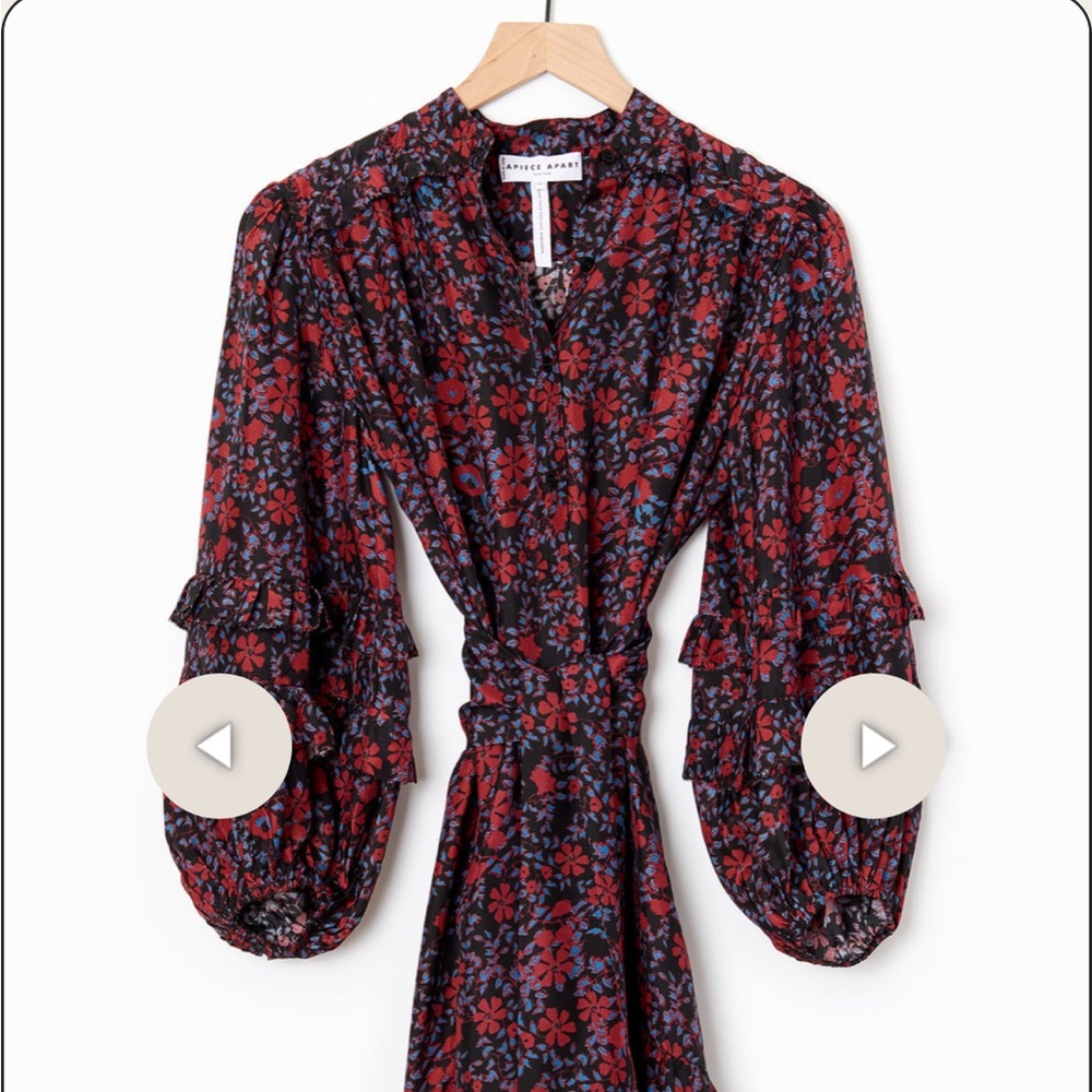 NWOT Apiece Apart Gracia Flamenca Dress Size 4